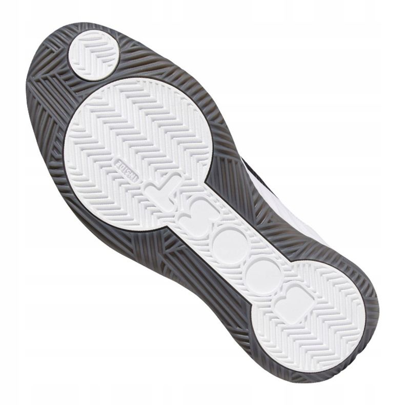 Adidas Pro Boost Low M FW9497 patika za košarku bijela, bijela, crna crno 2