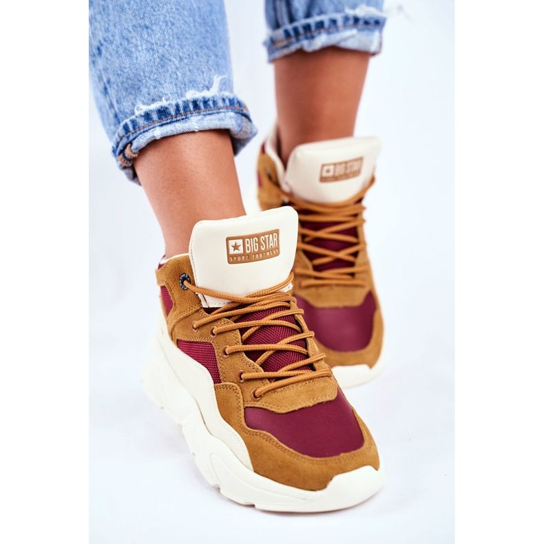 Ženske sportske cipele Big Star Bež GG274646 2