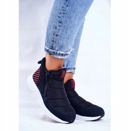 Ženske omladinske čizme za snijeg Big Star Navy Blue GG274471 tamnoplava 1