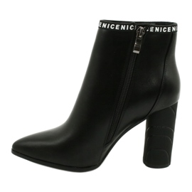 Filippo Ženske čizme za eko kože crne DBT1547/20 bk crna 1