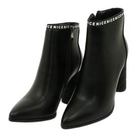 Filippo Ženske čizme za eko kože crne DBT1547/20 bk crna 2