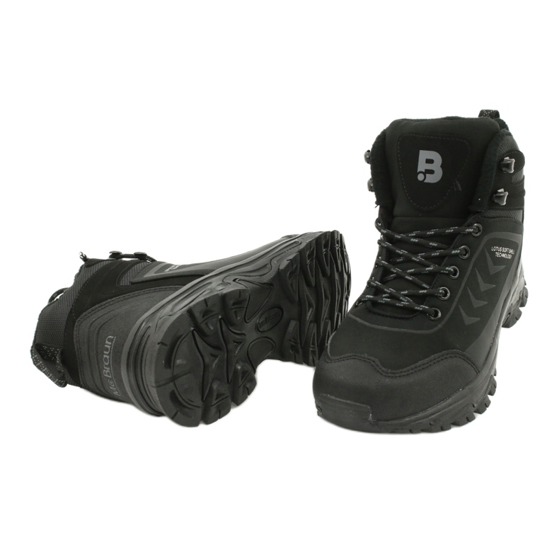 McBraun Visoko sportski softshell trekking crni 9TR37-1405 crno 3