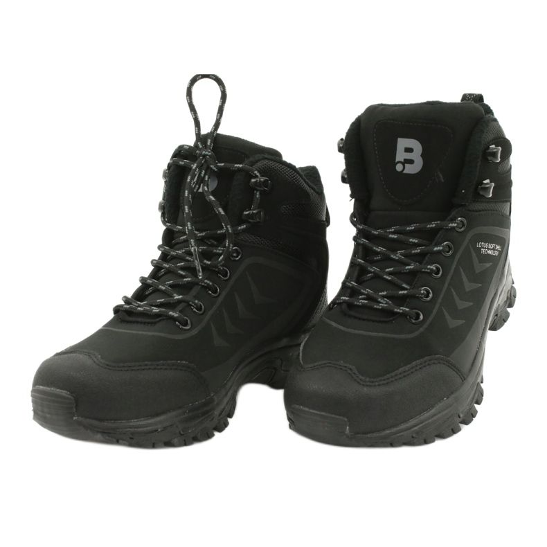 McBraun Visoko sportski softshell trekking crni 9TR37-1403 crna 1