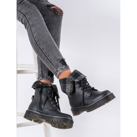 Weide Radnici sa smotanom cipelom crna 1