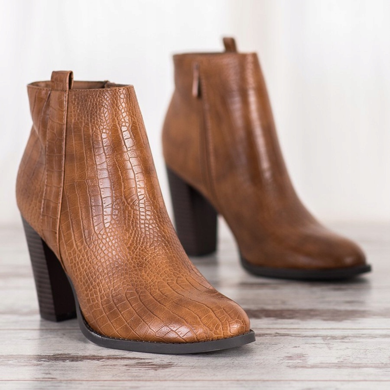 Seastar Čizme od eko kože smeđa 2