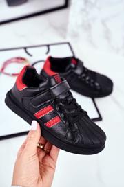 Big Star Sportska dječja velika zvijezda s čičkom na čičak GG374022 crna 2