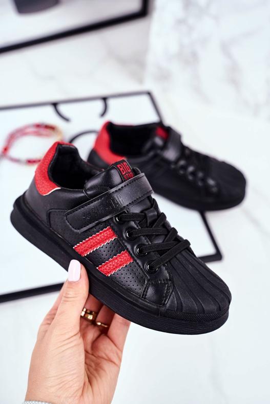 Big Star Sportska dječja velika zvijezda s čičkom na čičak GG374022 crna 2