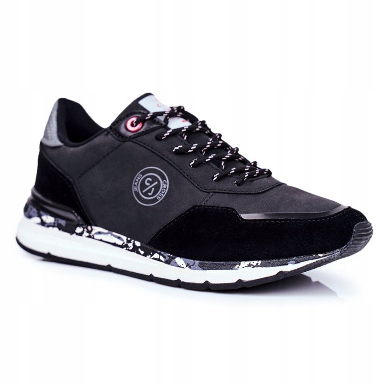 Muške sportske cipele Cross Jeans Black GG1R4027C crna siva 1