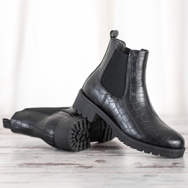 Bella Paris Klizne čizme Chelsea crna 1