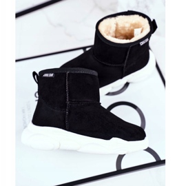 Dječje čizme za snijeg Big Star Tamno siva GG374085 crna višebojan 1