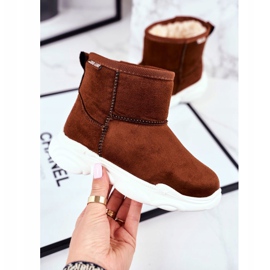 Dječje snježne čizme Big Star Camel GG374086 smeđa raznobojna 1