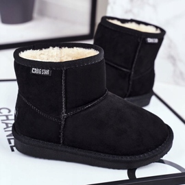 Dječje crne snježne čizme Big Star GG374081 crna 1