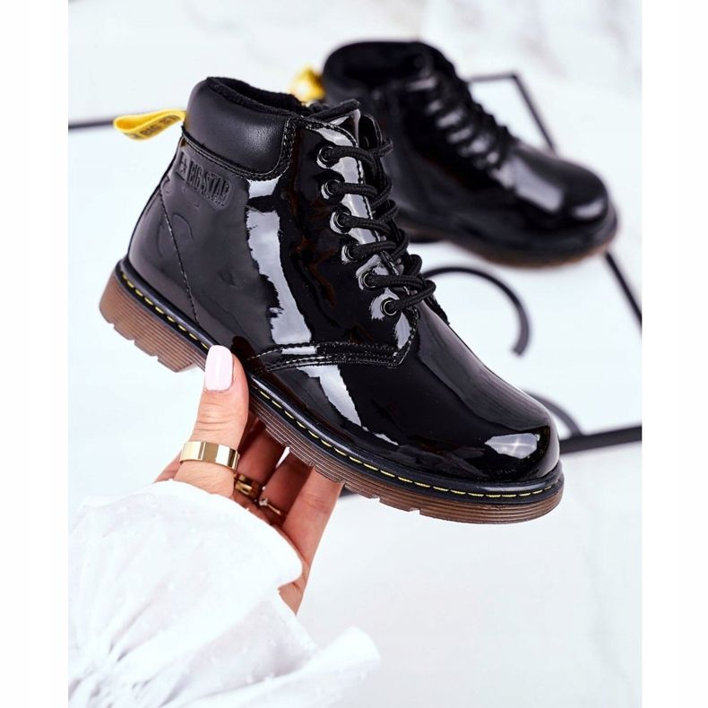 Dječje tople čizme Big Star Black GG374075 crno 1