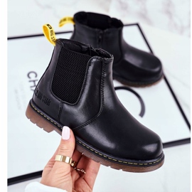 Dječje čizme Jodhpur Big Star Black GG374080 crna 1