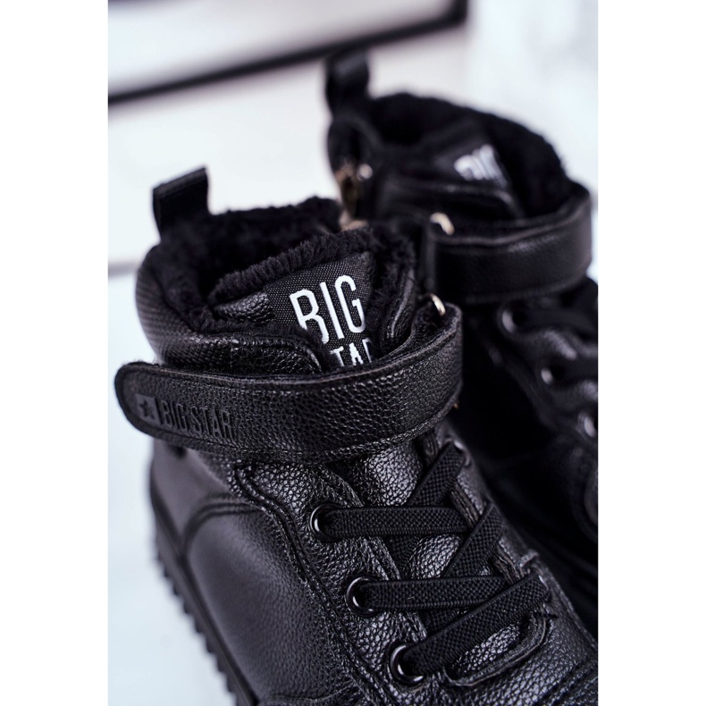 Dječje čizme Big Star Warm Black GG374040 crno 1