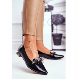 Ženske balerinke Laura Messi Koža Crna 2157 1