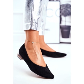 Ženske balerinke Laura Messi Koža Crna 2149 1