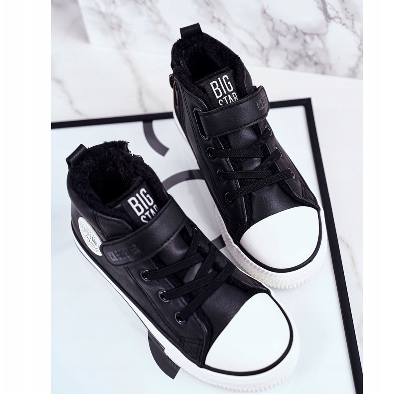 Dječje tenisice Big Star Warm Black GG374035 crno 1