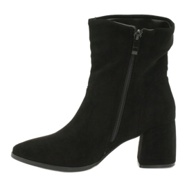 M.Daszyński Crne čizme od antilopa MR2025-10 crno 1