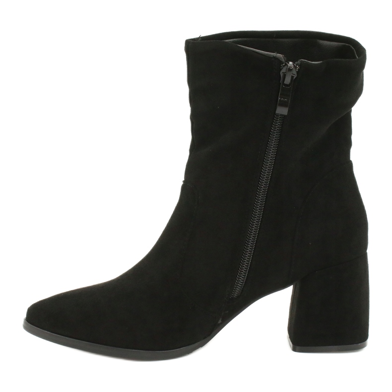 M.Daszyński Crne čizme od antilopa MR2025-10 crno 1