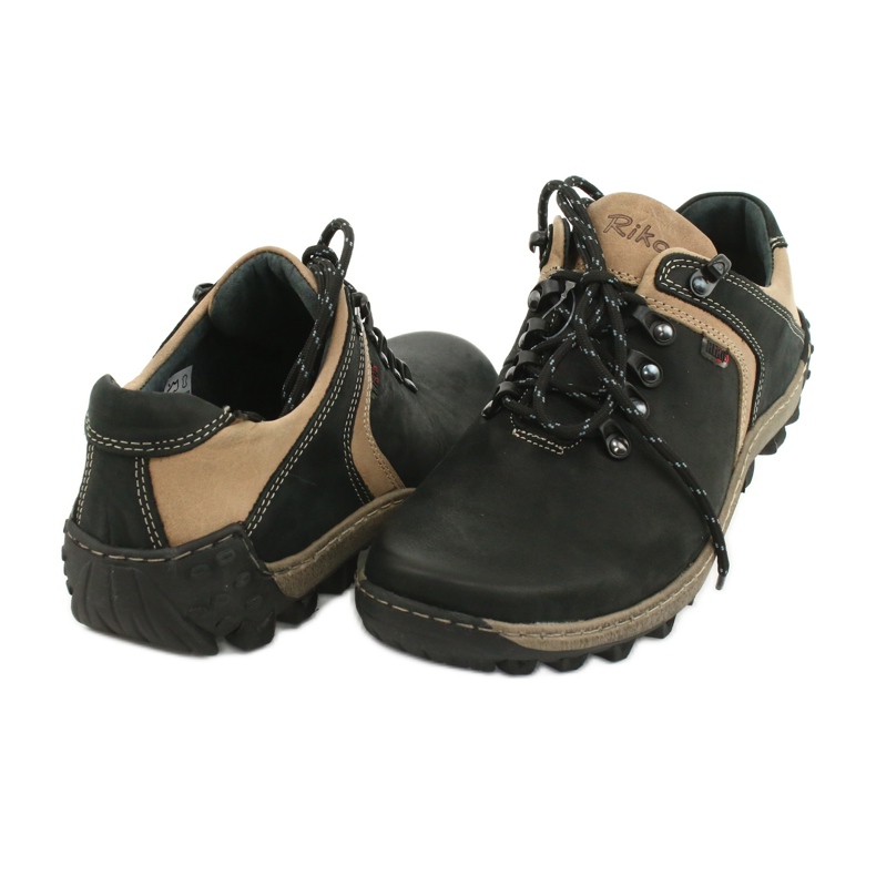 Riko Men's Trekking Sports 474 crna bež 3