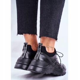 Ženske tenisice Goe Leather Black GG2N3041 crna 2