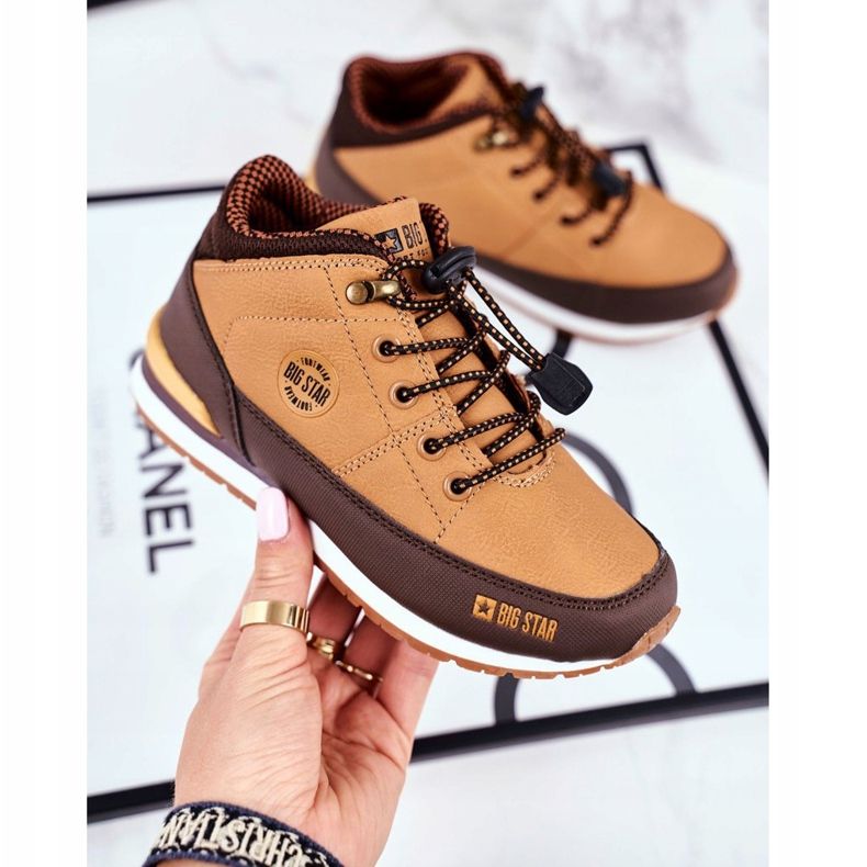 Dječje čizme Big Star Camel GG374102 smeđa raznobojna 1