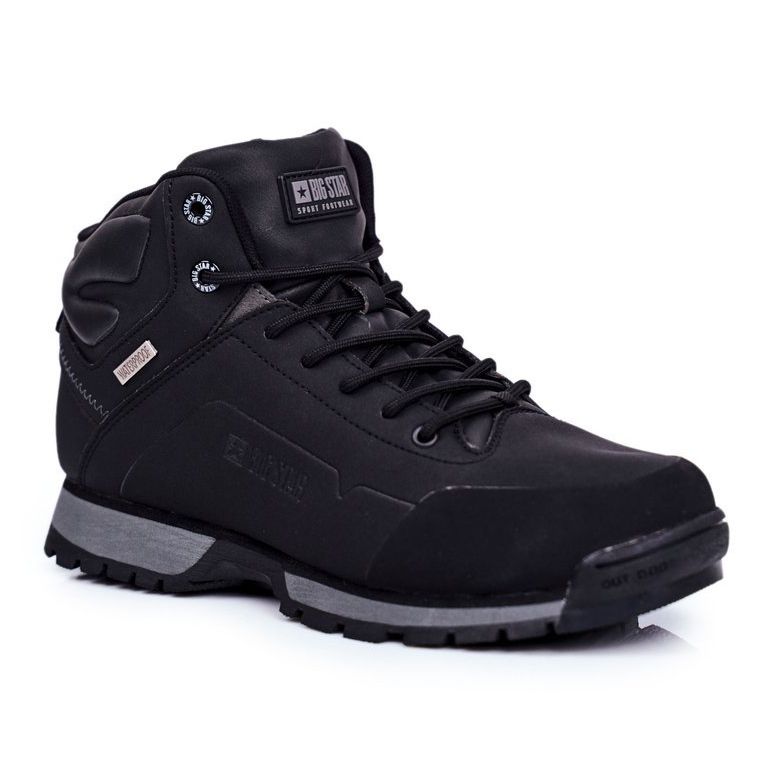 Muške cipele za treking Big Star Outdoor Black GG174395 crna 1