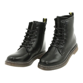 Evento Klasične čizme Crne čizme 20BT35-3002 Crne Mat crno 4