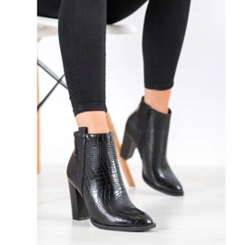 Seastar Čizme od eko kože crno 2