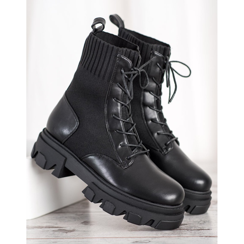 Seastar Modni radnici na platformi crna 2