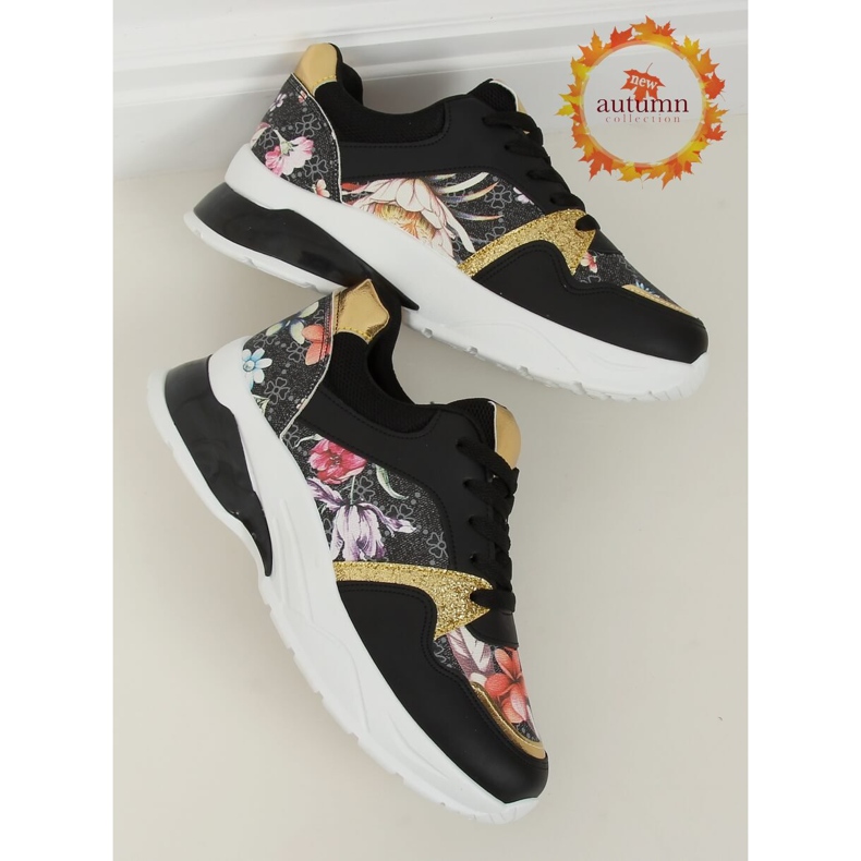 Crne sportske cipele NB332 Crne crno raznobojna 1