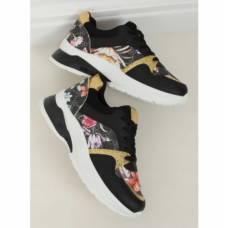 Crne sportske cipele NB332 Crne crno raznobojna 2