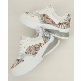 Bijele sportske cipele NB332 Bijele bijela višebojan 1