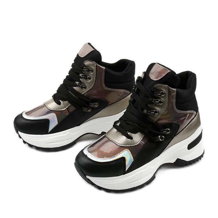 Crne Gianna slip-tenisice crno raznobojna 2