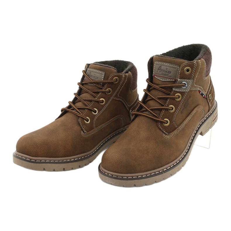 American Club Kožni trekking američki klub RH36 deva smeđa 2