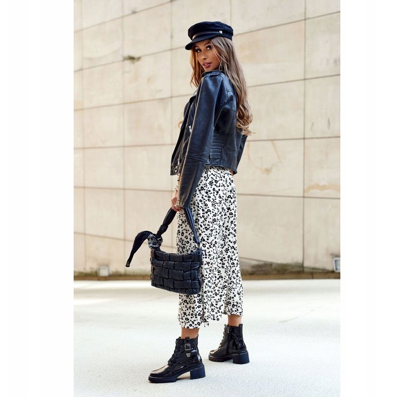 S.Barski Ženske čizme lakirane crne izluđuju me crno 1