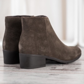 Filippo Klasične kožne čizme kaki 1