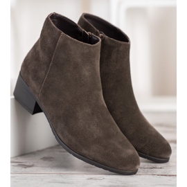 Filippo Klasične kožne čizme kaki 2