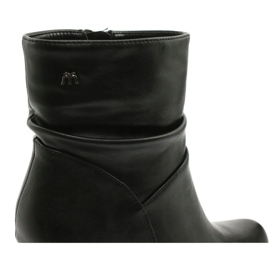 M.Daszyński Crne čizme na stupu Daszyńskog AF125-7 crna 5
