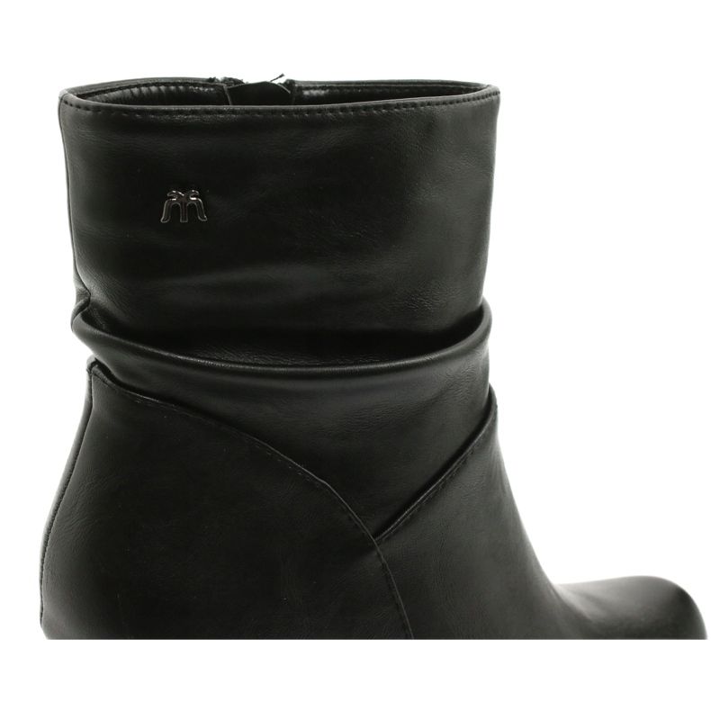 M.Daszyński Crne čizme na stupu Daszyńskog AF125-7 crna 5