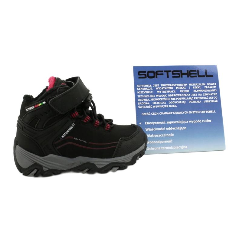 American Club Dječje softshell čizme s HL42/20 crnom membranom 5