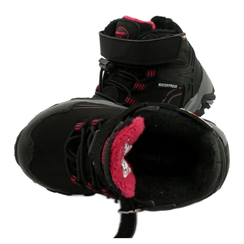 American Club Dječje softshell čizme s HL42/20 crnom membranom crna 4