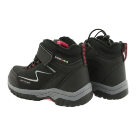 Sportske čizme s mekom školjkom s membranom American Club HL38 / 20 crna crvena 4