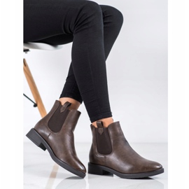 Kylie Tople čizme Chelsea smeđa višebojan 2