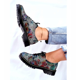 Ženske hlače Oxfords Kožno cvijeće Maciejka 04087-43 višebojan 2