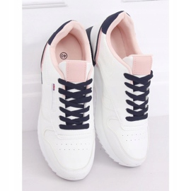 Bijele ženske sportske cipele BK938 BIJELE / PLAVE bijela mornarsko plava 2
