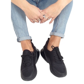 Crne HY104 Crne sportske cipele crno 1