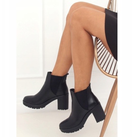 Crne čizme Chelsea, crne J19-129 Crne crna 2