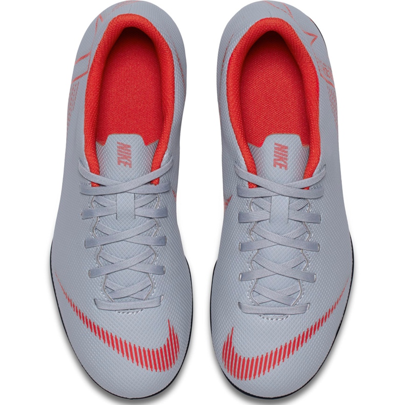 Nike Mercurial Vapor 12 Club Mg Jr AH7350 060 nogometne cipele raznobojna siva 1